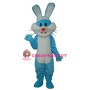 Blue Rabbit Mascot Adult Costume