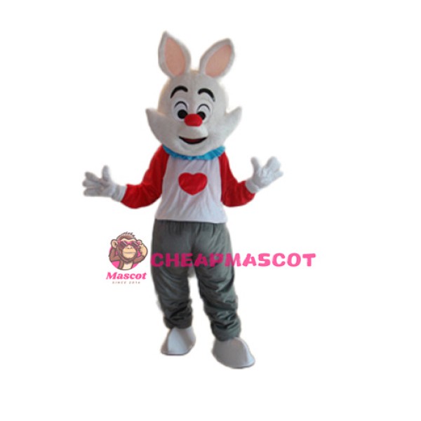 Dada Rabbit Mascot Adult Costume