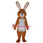 Lovely Brown Rabbit Adult Mascot Costume