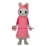 Miss Rabbit Mascot Adult Costume