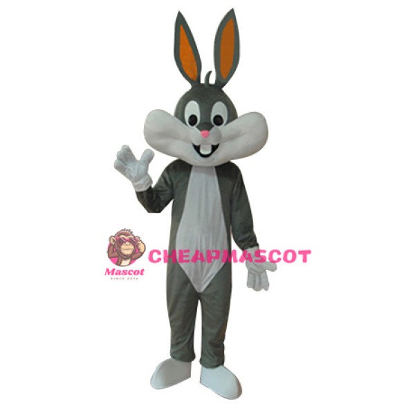 New Bugs Bunny Mascot Adult Costume