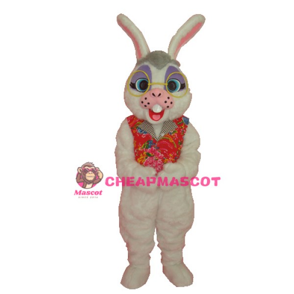 Obama Rabbit Adult Mascot Costume