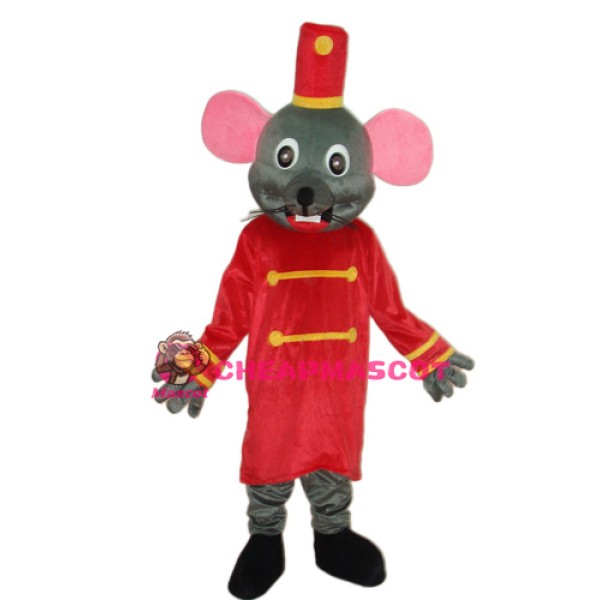 Etiquette Rat Mascot Adult Costume