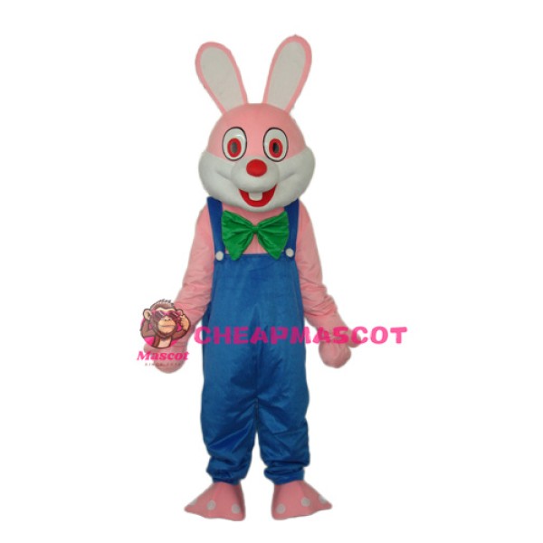 Robbie Rabbit Mascot Adult Costume