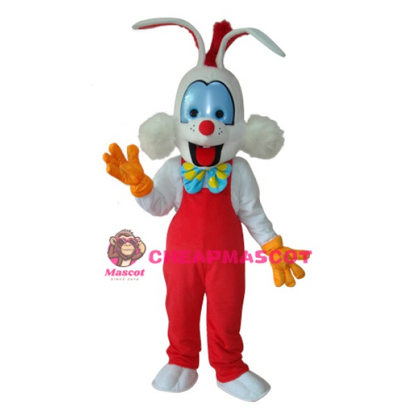 Roger Rabbit Mascot Adult Costume