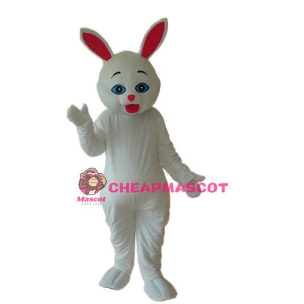 White Rabbit Mascot Adult Costume