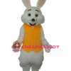 Yellow Vest Rabbit Mascot Adult Costume