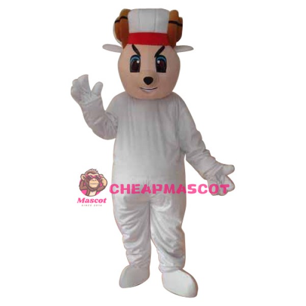 Happy Sheep Mascot Adult Costume