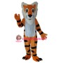 Long Beard Tiger Mascot Adult Costume