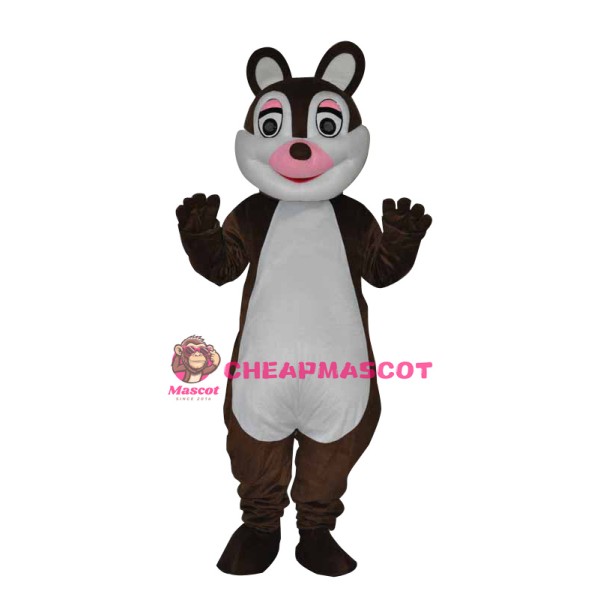 Cute little Squirrel Adult Mascot Costume