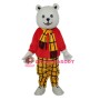 Free Bear Mascot Adult Costume