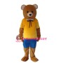 leisure Version Teddy Bear Mascot Adult Costume
