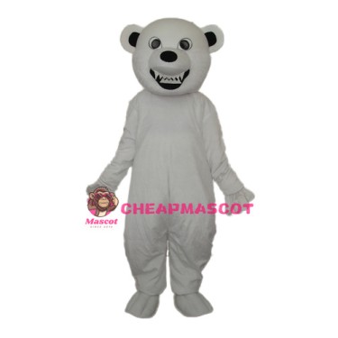 Polar Bear Canine Mascot Adult Costume