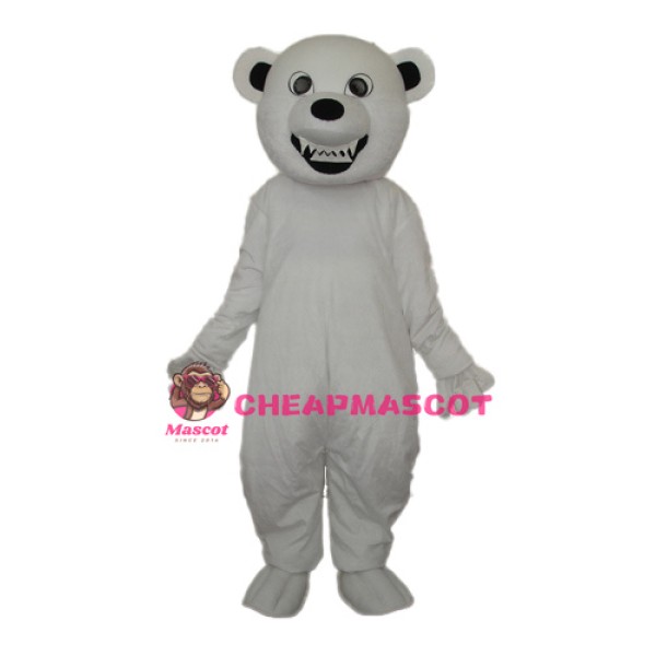 Polar Bear Canine Mascot Adult Costume