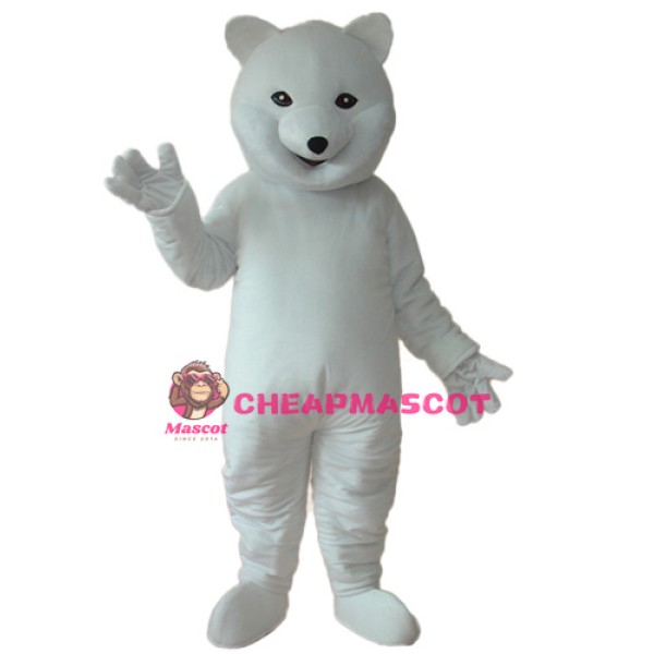 Polar Bear Mascot Adult Costume