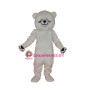Simple and honest polar bears adult mascot costume