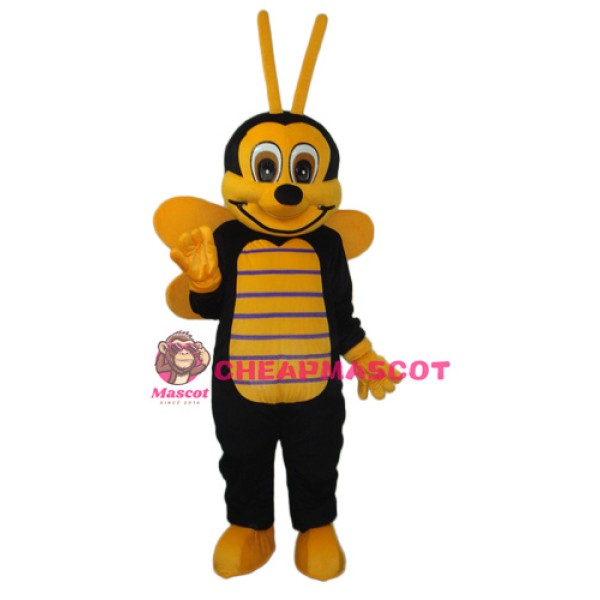 2nd Version of The Bee Mascot Adult Costume