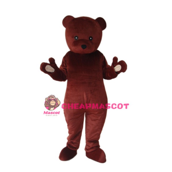 Cook Brown Bear Mascot Adult Costume