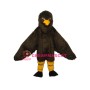 Long-haired Brown Eagle Mascot Adult Costume