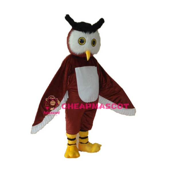 Owl Mascot Adult Costume