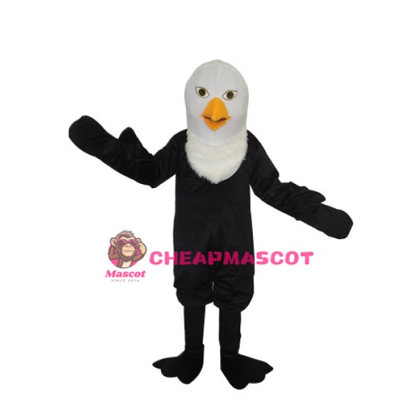 Pointed Beak Bald Eagle Mascot Adult Costume