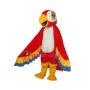 Red Parrot Mascot Adult Costume