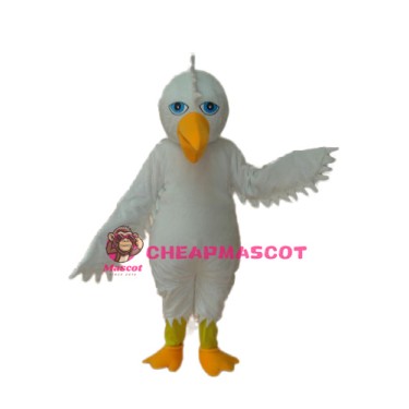 White Eagle Mascot Adult Costume