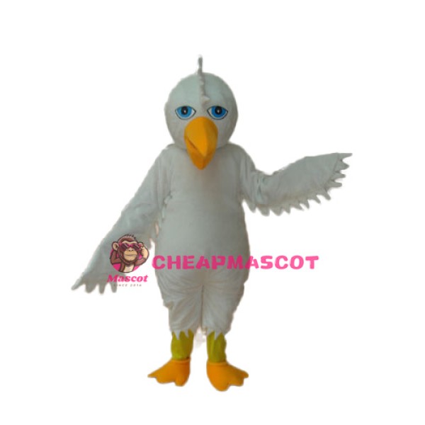 White Eagle Mascot Adult Costume