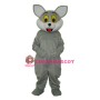 Grey Cat Mascot Adult Costume
