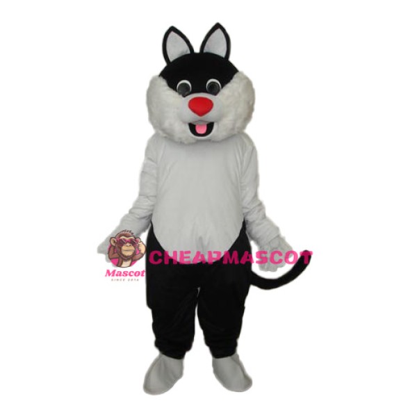 Haha Cat Mascot Adult Costume