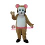 Small Brown Bobcat Mascot Adult Costume