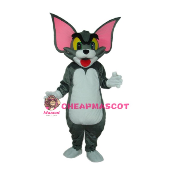 Tom Cat Mascot Adult Costume
