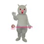 White Cat Mascot Adult Costume
