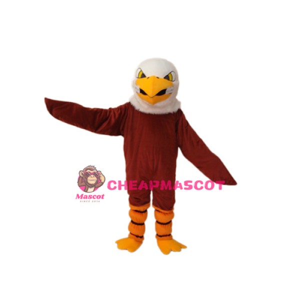 Brown Eagle Mascot Adult Costume