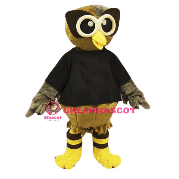 Brown Owl Mascot Costume