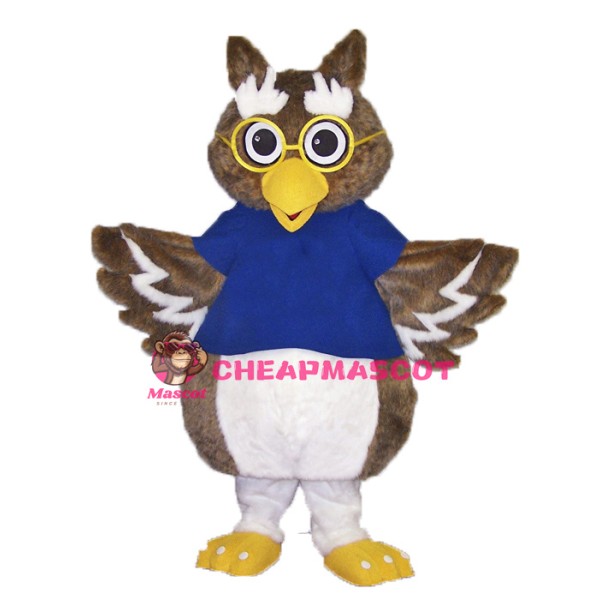 Cute Owl Mascot Costume