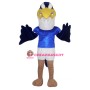 The Blue Heron Mascot Costume