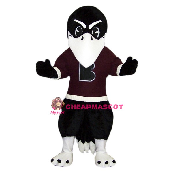 College Raven Mascot Costume
