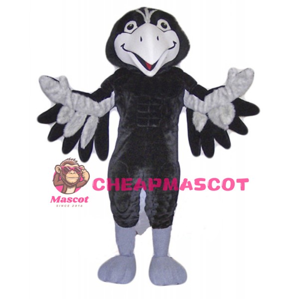Black Hawk Mascot Costume
