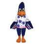 Cute Blue Cardinal Mascot Costume