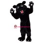 Fierce Black Panther Mascot Costume