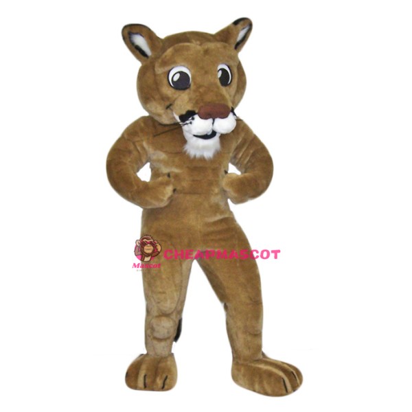 Power Lion Mascot Costume