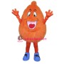 The Orange Monster Mascot Costume