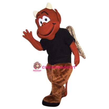 Red Devil Mascot Costume
