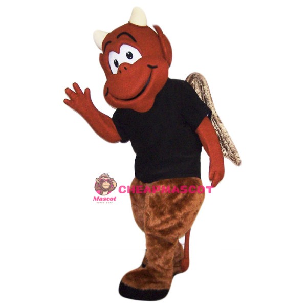 Red Devil Mascot Costume