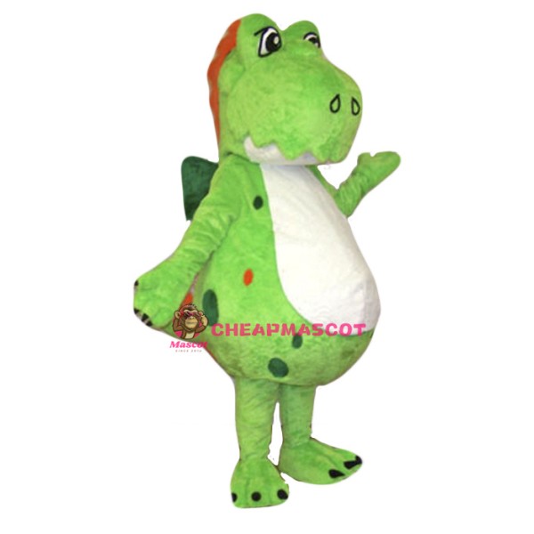 Fluffy Dinosaur Mascot Costume