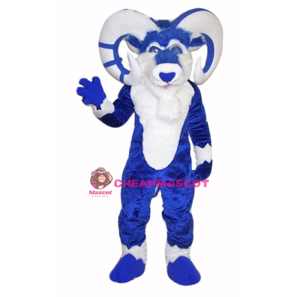 Blue Ram Mascot Costume