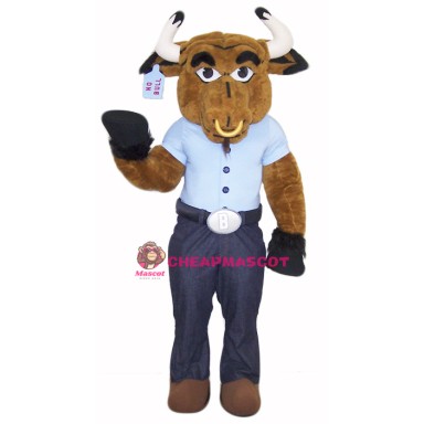 Bull Mascot Costume