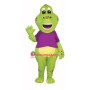Green Dinosaur Mascot Costume