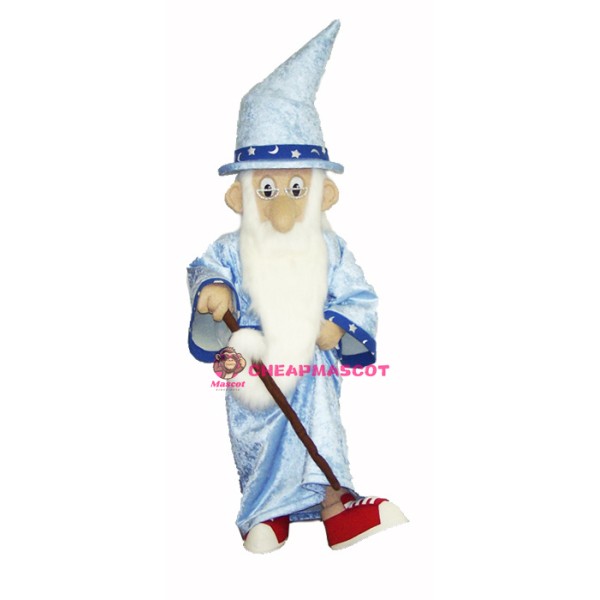 Old Wizard Mascot Costume